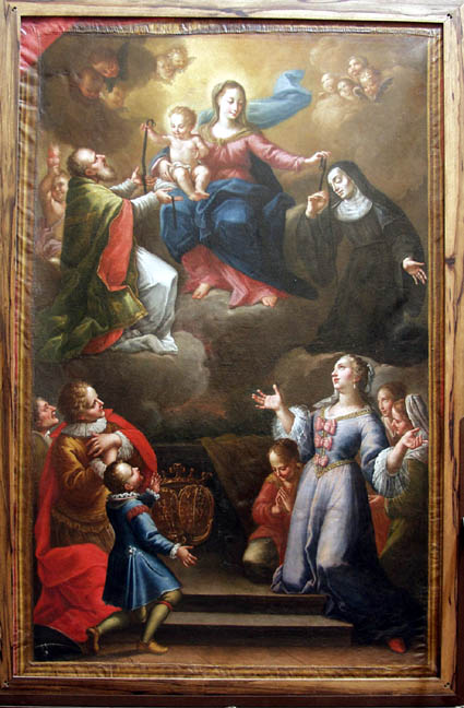 La Madonna della Cintura con Agostino e Monica