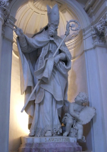 Agostino vescovo e Dottore della Chiesa in sant'Agostino a Torino