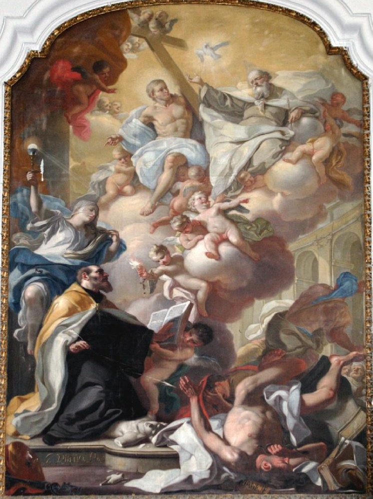 Sant'Agostino sconfigge le eresie