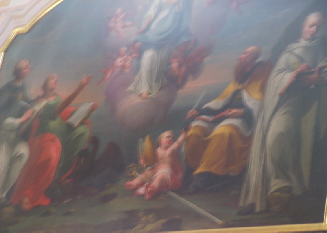 Agostino, la Vergine in gloria e santi di Lorenzoni a Salisburgo