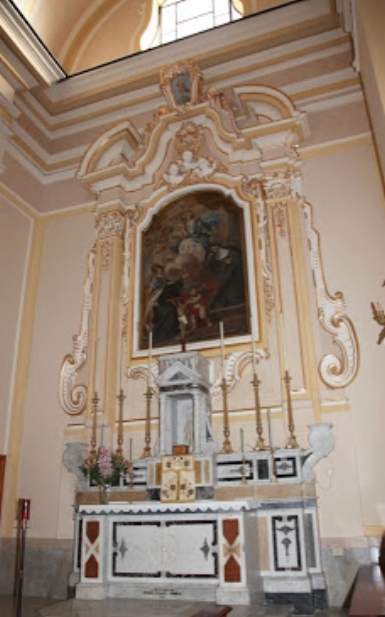 La Madonna della cintura con i santi Agostino e Monica
