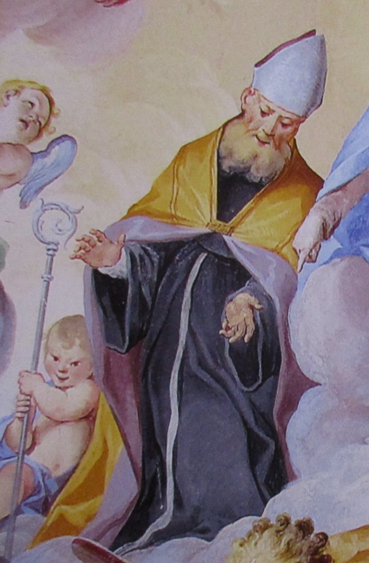 La Vergine col Bambino e i santi Agostino e Monica appaiono in sogno a san Nicola da Tolentino