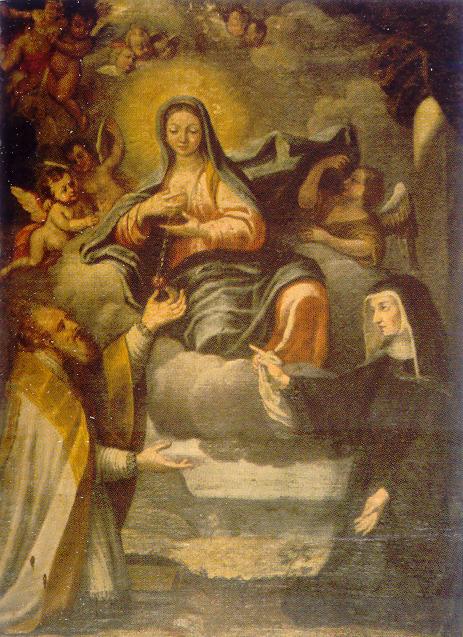 Madonna della Cintura con Agostino e Monica a Prosto di Piuro