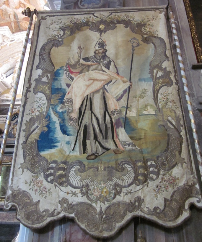 Sant'Agostino nello stendardo della Madonna della Cintura
