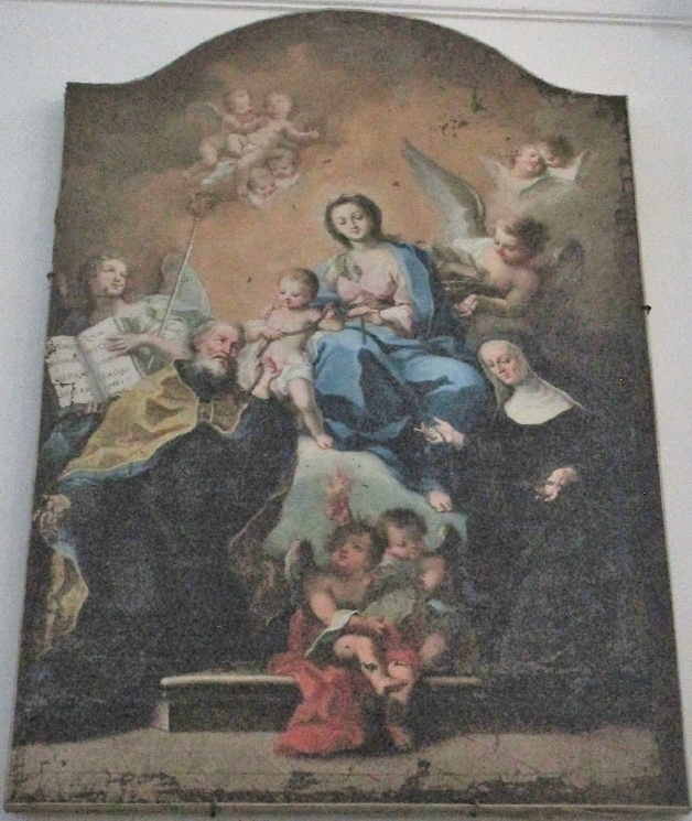La Madonna della cintura con Agostino e Monica a Naro, chiesa di sant'Agostino