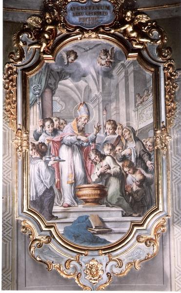Sant'Ambrogio battezza sant'Agostino