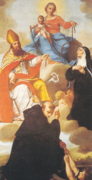 Madonna della Cintura con Agostino, Monica e Nicola