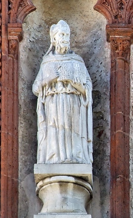 Sant'Agostino con san Marco e Ambrogio
