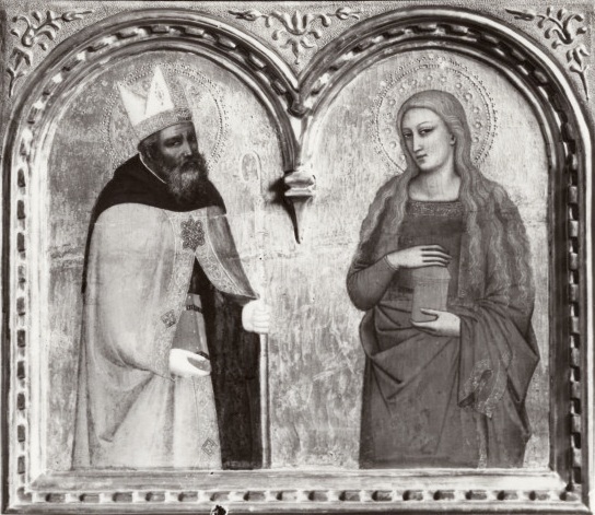 Sant'Agostino con Maria Maddalena
