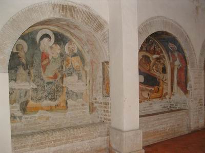 Madonna col Bambino e i santi Agostino, Antonio abate e Antonio da Padova