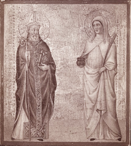Sant'Agostino e santa Lucia