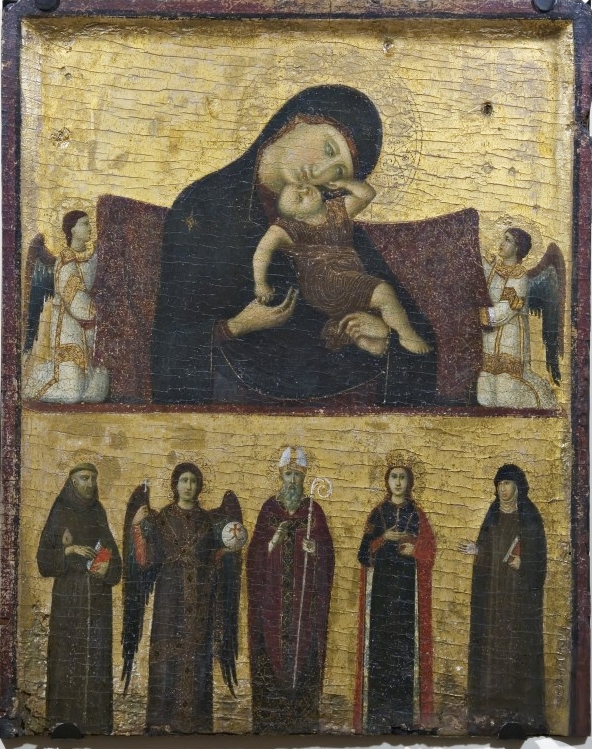 Madonna con Bambino e santi fra cui Agostino