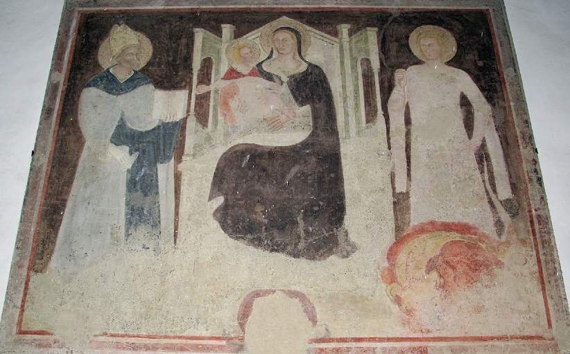 Madonna in trono con il Bambino e i santi Agostino e Margherita a Prato