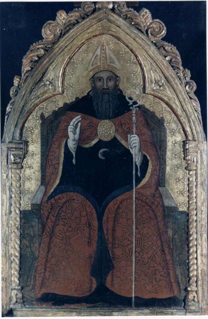 Sant'Agostino in trono benedicente