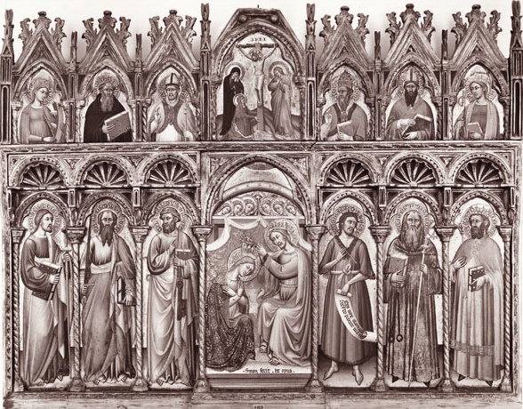 Incoronazione di Maria Vergine, con Agostino e altri santi