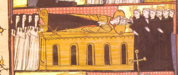 Morte di Agostino a Ippona nel 430 d.C.