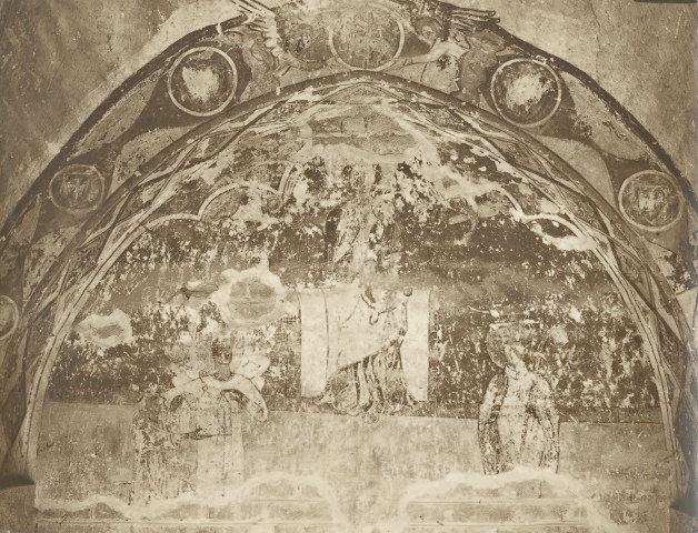 Madonna con Bambino in trono tra un donatore presentato da un angelo e sant'Agostino