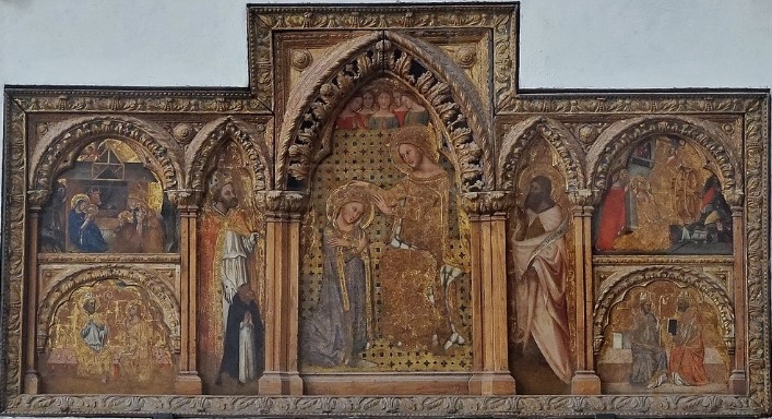 La pala di Vitale da Bologna nella chiesa del Santissimo Salvatore a Bologna