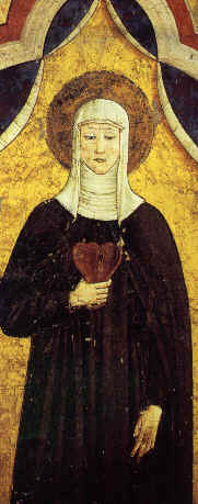 Immagine di santa Chiara da Montefalco