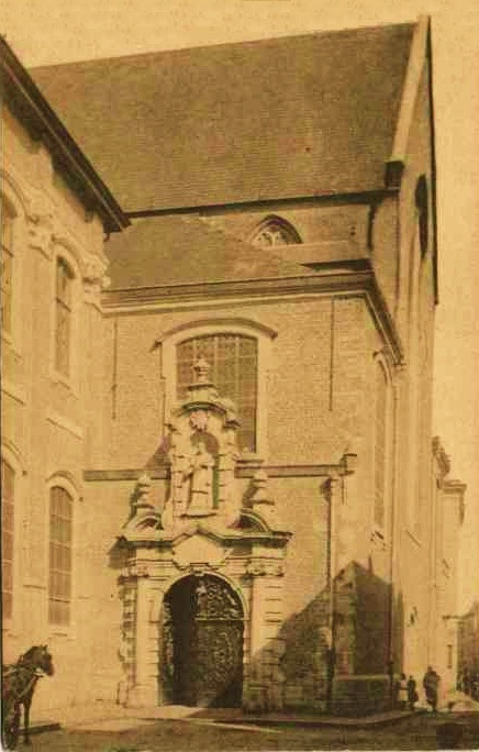 La chiesa di santo Stefano in una vecchia immagine