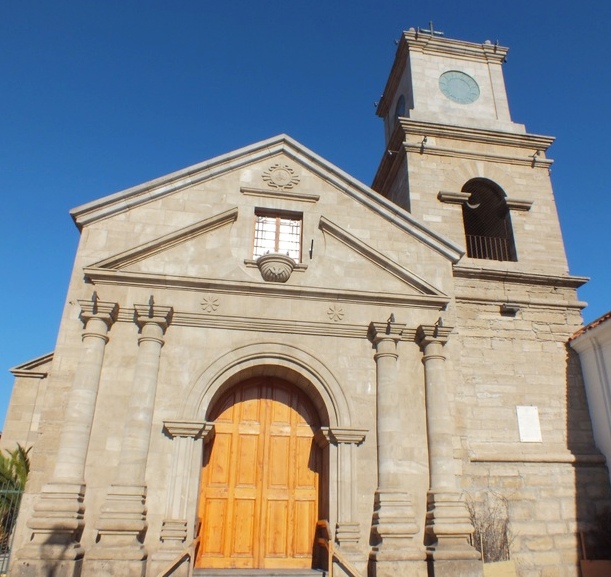 La chiesa di sant'Agostino a La Serena