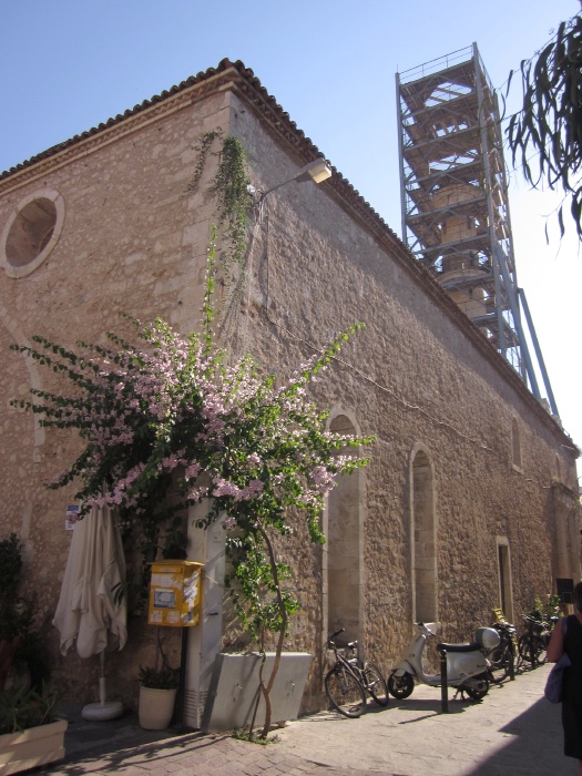 resti della chiesa agostiniana a Rethimno