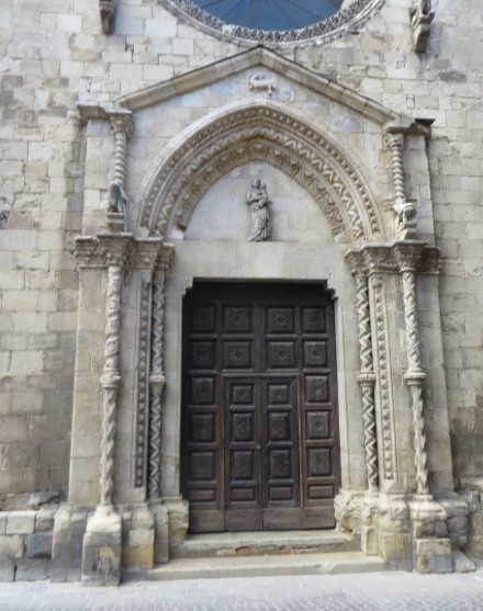 Portale della chiesa di sant'Agostino a Lanciano