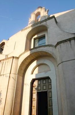 Immagine della facciata della chiesa di sant'Agostino a Irsina