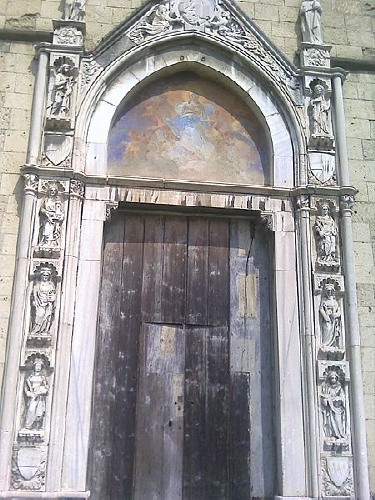 Altare interno della chiesa di sant'Agostino a Napoli