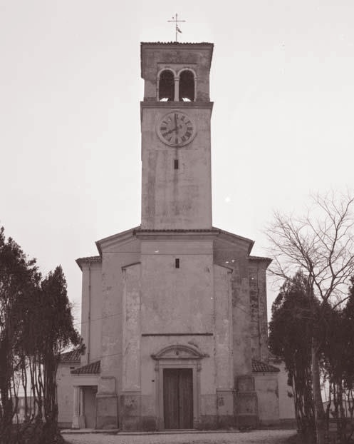 La moderna chiesa di sant'Agostino a Bertiolo