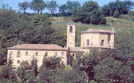 Immagine del Santuario agostiniano di Cartoceto