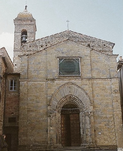 Immagine della chiesa di sant'Agostino a Monte San Savino