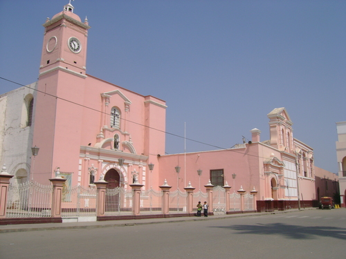 La chiesa di sant'Agostino a Guadalupe in Perù