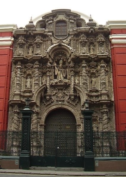 Lima: la chiesa di sant'Agostino