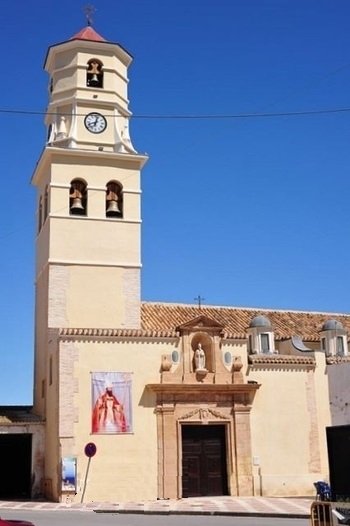 La chiesa di sant'Agostino a Fuente Alamo