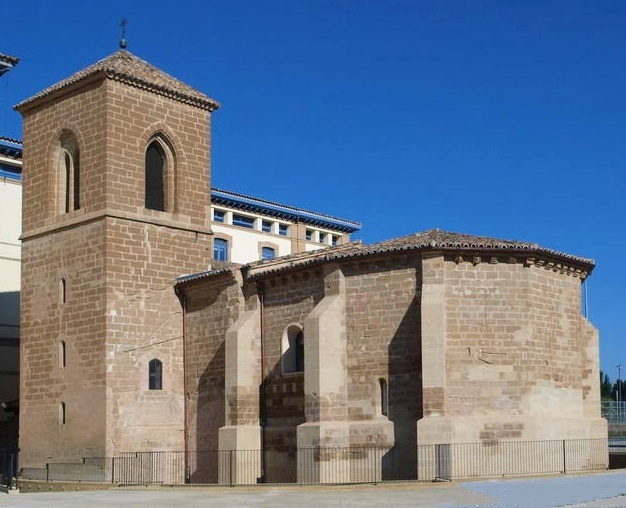 Particolare della chiesa di sant'Agostino a Huesca
