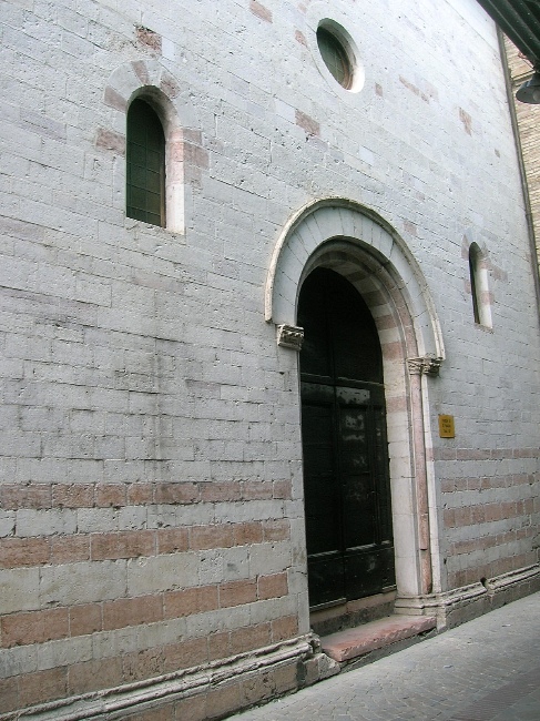 Facciata della chiesa di san Biagio a Cannara