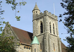 La chiesa di sant'Agostino a Londra