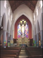Interno della chiesa di sant'Agostino a Galway