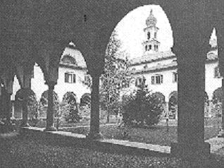 Chiostro del convento di Trento