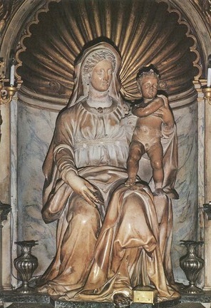 La Madonna del Parto di Jacopo Sansovino nella chiesa di S. Agostino a Roma