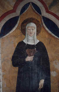 Santa Chiara da Montefalco dipinta da Benozzo Gozzoli