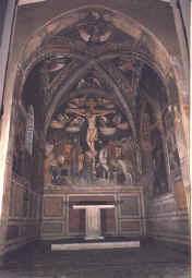 Vista della Cappella di Santa Croce