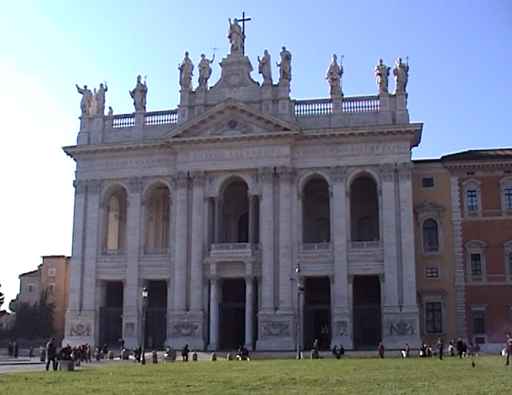 Chiesa del Laterano dove riposano le spoglie dell'Annibaldi