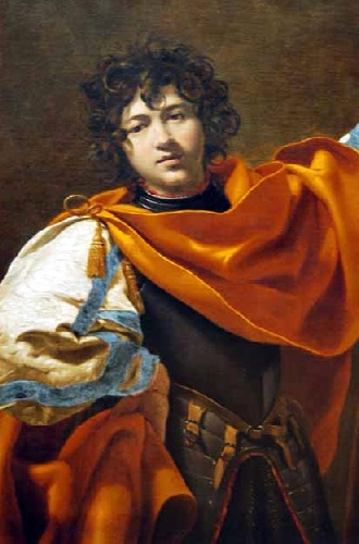 S. Guglielmo d'Aquitania in un dipinto di Simon Vouet del 1627 conservato al Louvre a Parigi