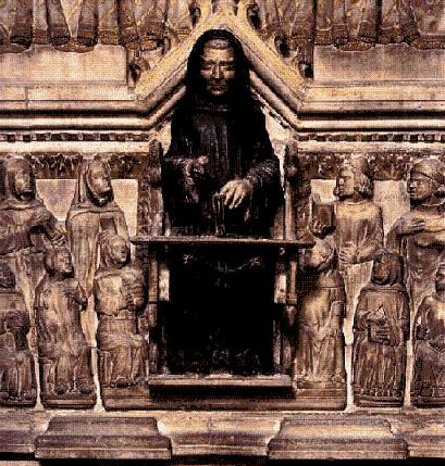 Arca di Lanfranco Settala di Giovanni di Balduccio nella chiesa di S. Marco a Milano