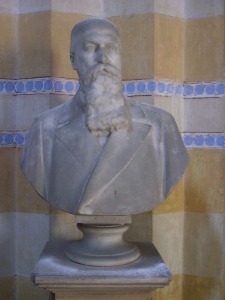 Il busto del duca Guido Visconti (1838-1902)