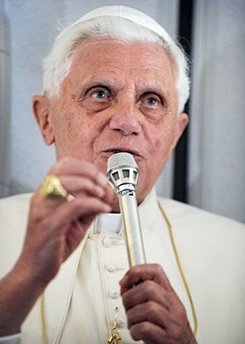 Immagine del papa Benedetto XVI