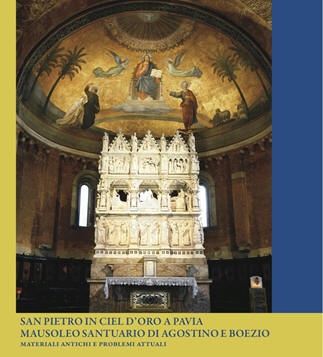La copertina del libro di San Pietro in Ciel d'Oro a Pavia