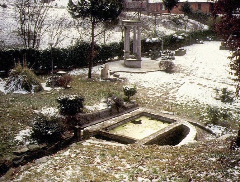 Il parco sant'Agostino in inverno